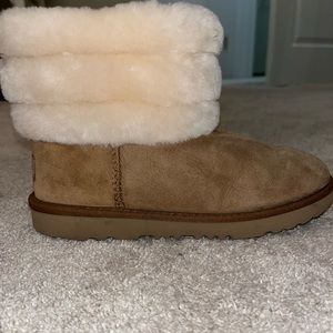 Ugg Kids' Fluff Mini Quilted Boots